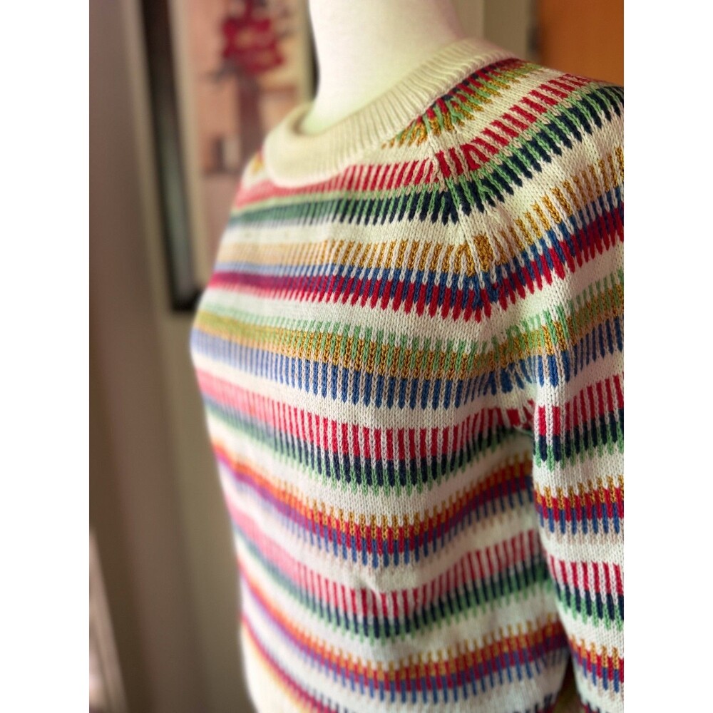 J. Crew x The Reeds Cotton Crewneck Sweater XS